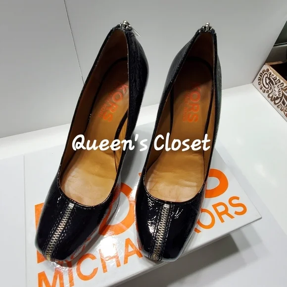 KORS Michael Kors Debby Patent Leather Pumps - Picture 4 of 8